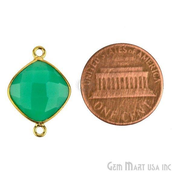 Chrysoprase Chalcedony Cushion 12mm...