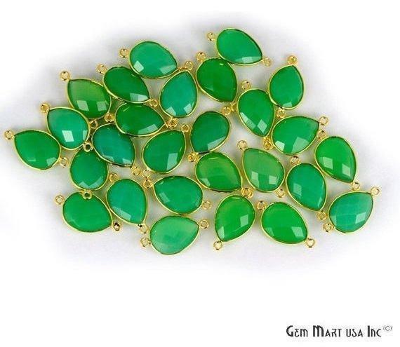 Chrysoprase Chalcedony Pear 12x16mm...