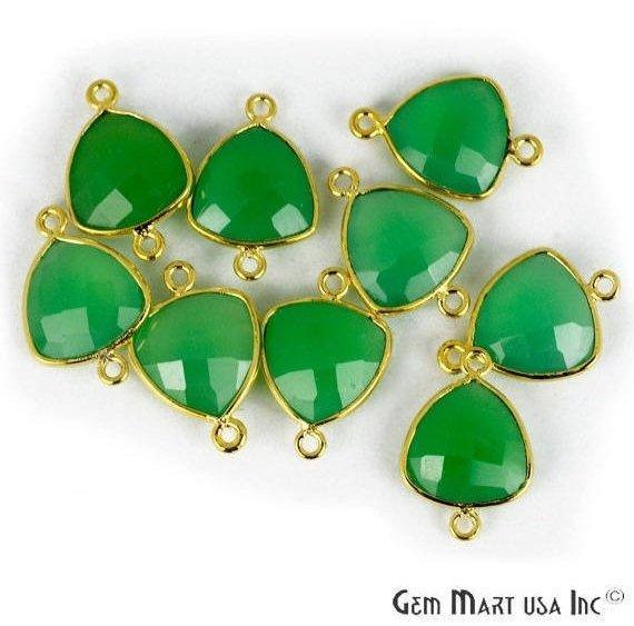 Chrysoprase Chalcedony Trillion 12mm...
