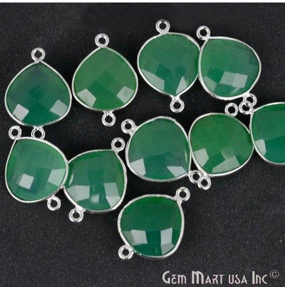 gemstone connector beads, gemstone connector pendant