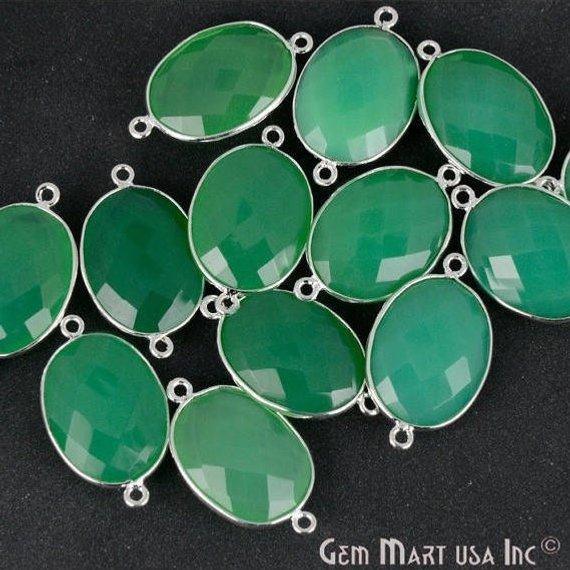 gemstone connector beads, gemstone connector pendant