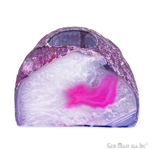 Pink Agate Votive Candle...