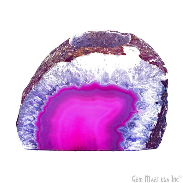 Pink Agate Votive Candle...