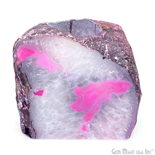 Pink Agate Votive Candle...
