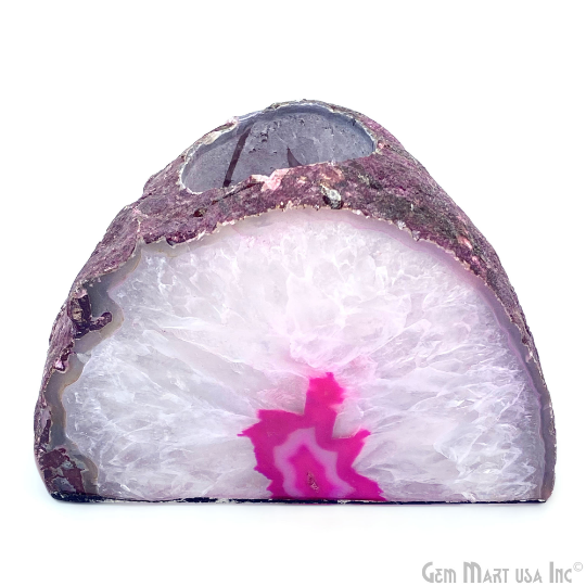Pink Agate Votive Candle...