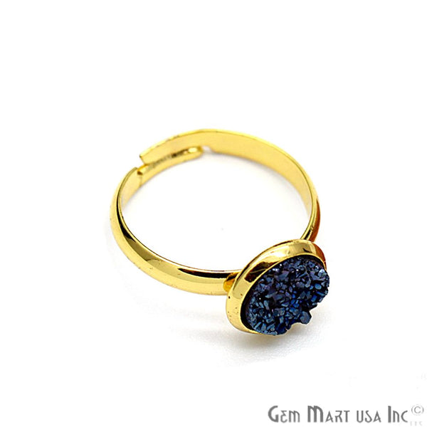 Druzy Ring, Adjustable Druzy...