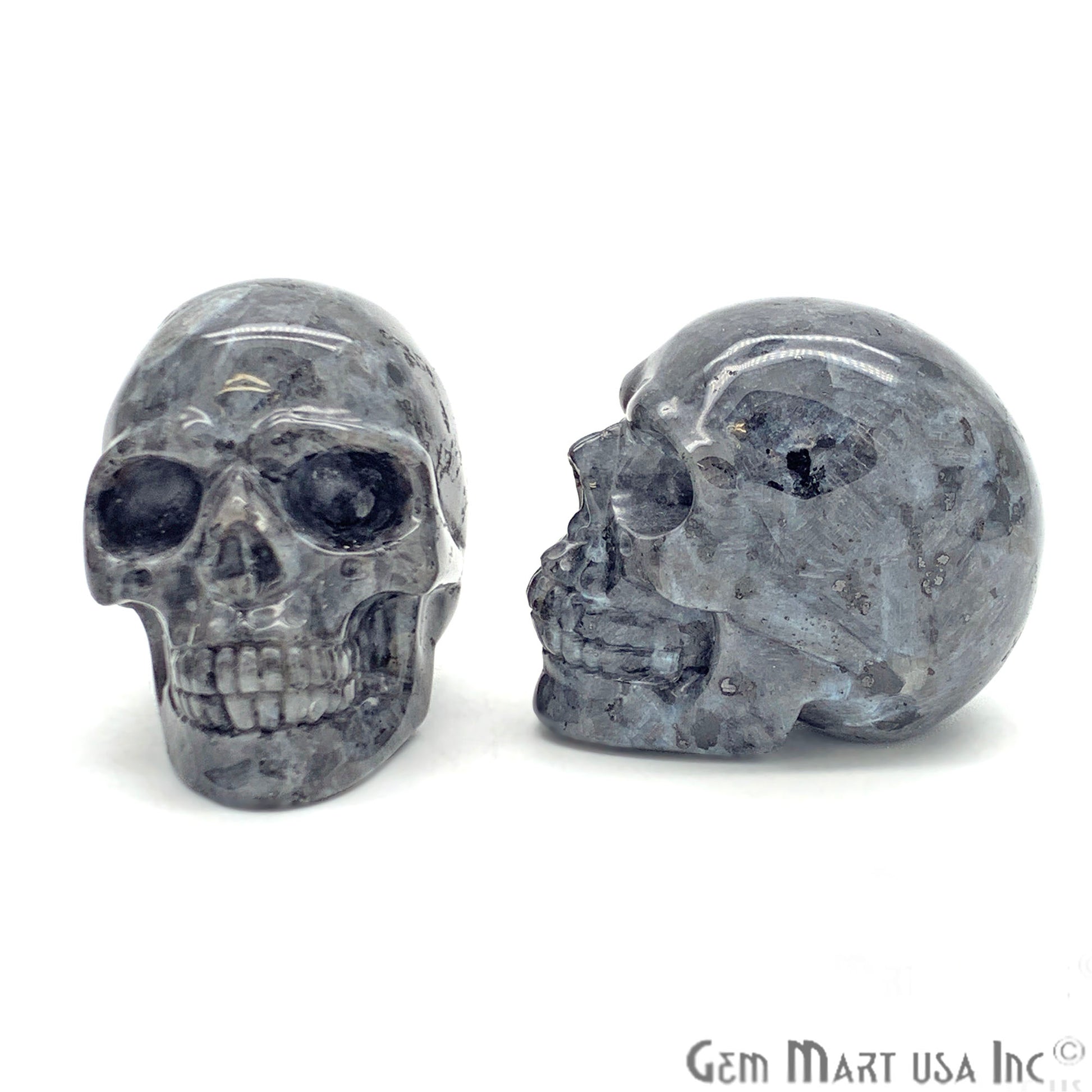 Gemstone Skull 2 Inch, Handcrafted skull,Home Decor (Pick Your Gemstone) - GemMartUSA