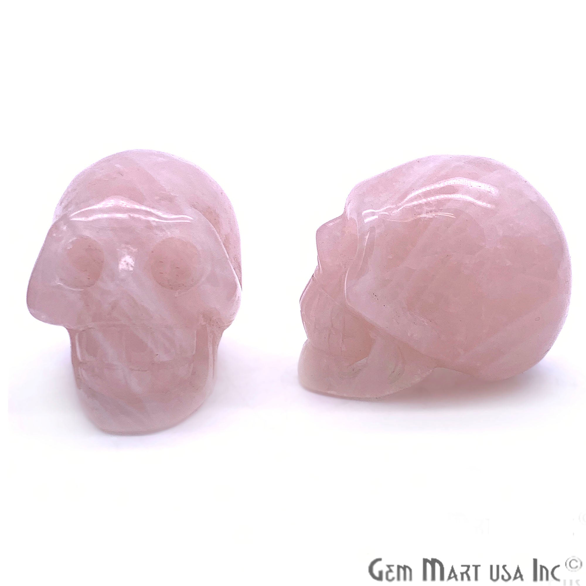 Gemstone Skull 2 Inch, Handcrafted skull,Home Decor (Pick Your Gemstone) - GemMartUSA