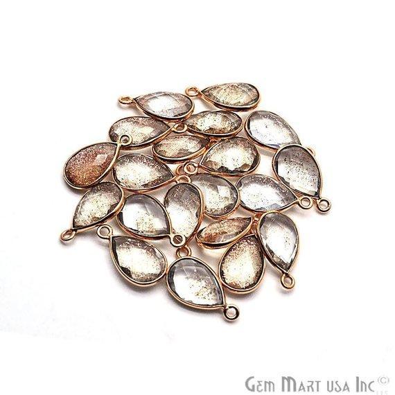 Pear Single Bail Gold...