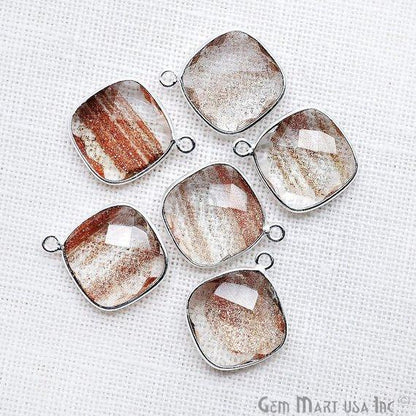 gemstone connector beads, gemstone connector pendant