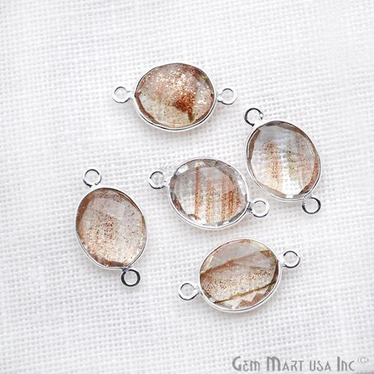 gemstone connector beads, gemstone connector pendant