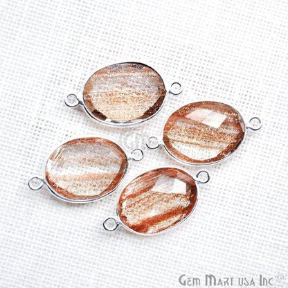 gemstone connector beads, gemstone connector pendant