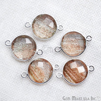 gemstone connector beads, gemstone connector pendant