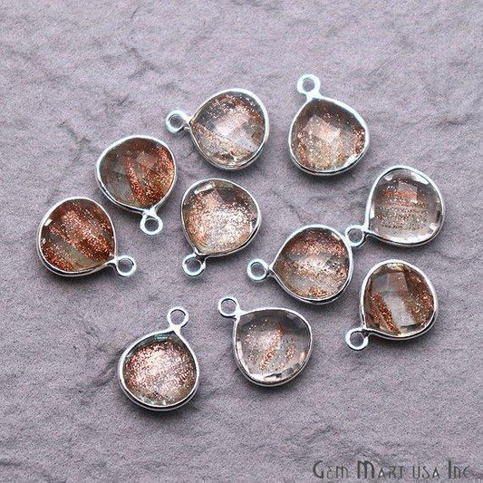 gemstone connector beads, gemstone connector pendant