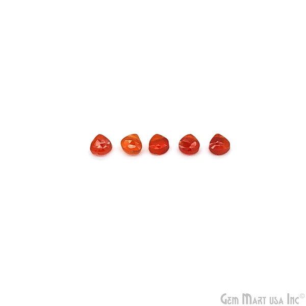 Carnelian Drop Gemstone, 5mm,...