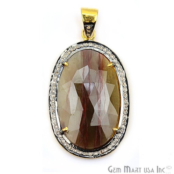 Diamonds Wonder Sapphire 37x22mm...