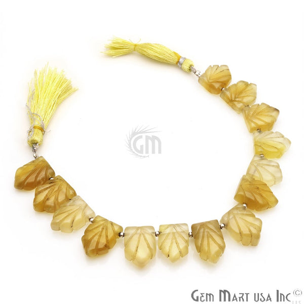 Olive Opal Pentagon Beads,...