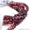 Rhodolite Pear Briolette 6x4mm Gemstone Beads Rondelle - GemMartUSA