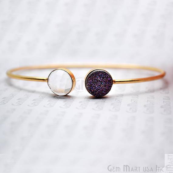 Round 10mm Druzy &...