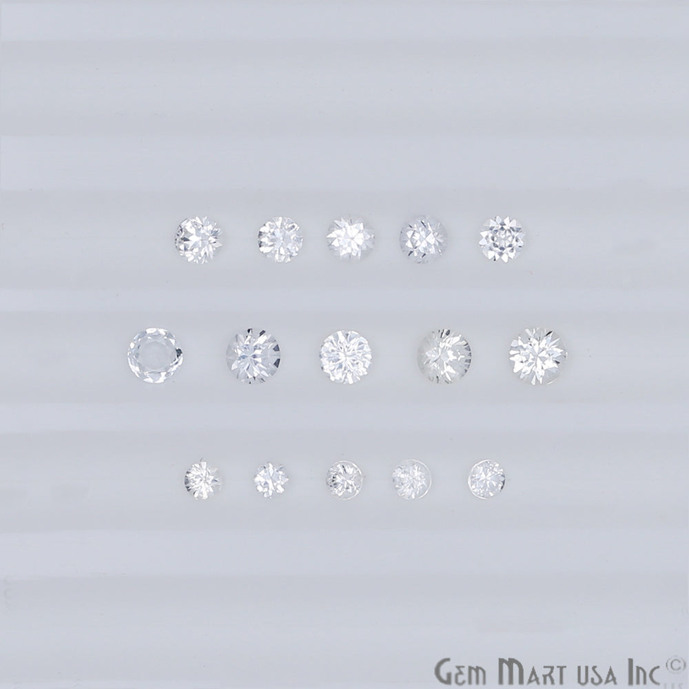 Wholesale White Sapphire Mix Size Loose Gemstones (Pick Your Carat) - GemMartUSA