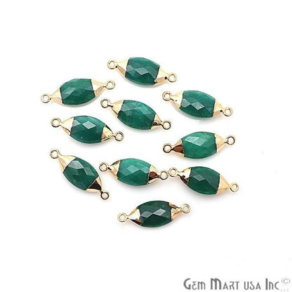 gemstone connector beads, gemstone connector pendant