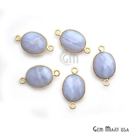 gemstone connector beads, gemstone connector pendant