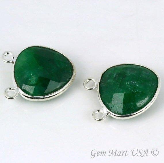 Emerald Trillion 14mm Gemstone...