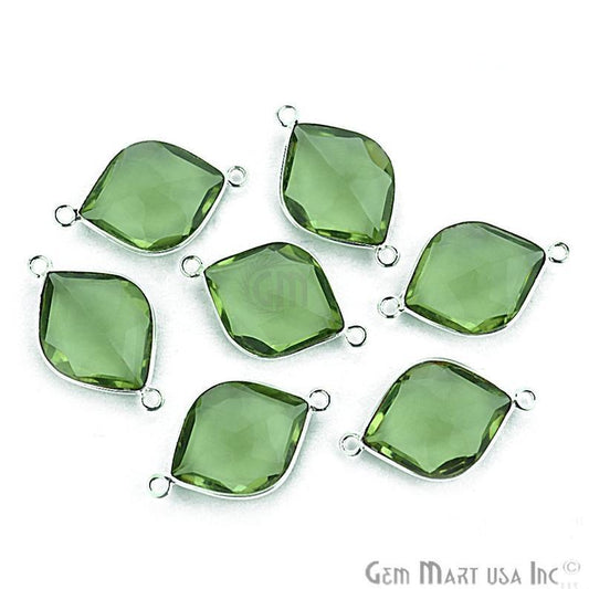 gemstone connector beads, gemstone connector pendant