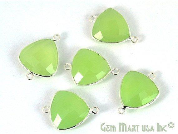 Green Chalcedony Trillion 14mm...