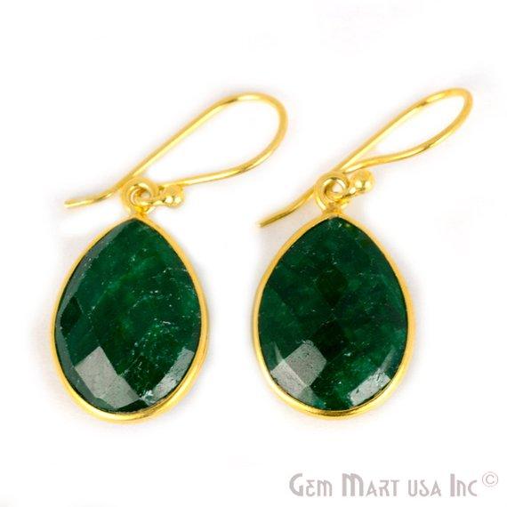 Pear Shape 12x16mm Gold...