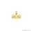 Crown Shape Charm, Gold Crown Finding, Finding Connector, Gold Jewelry Princess Charm, Jewelry Making Supplies