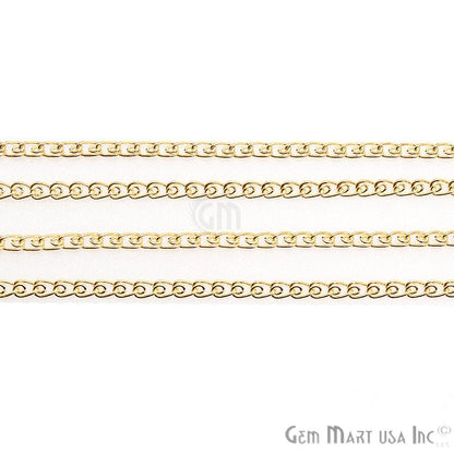 Link Finding Gold Plated Station Rosary Chain - GemMartUSA