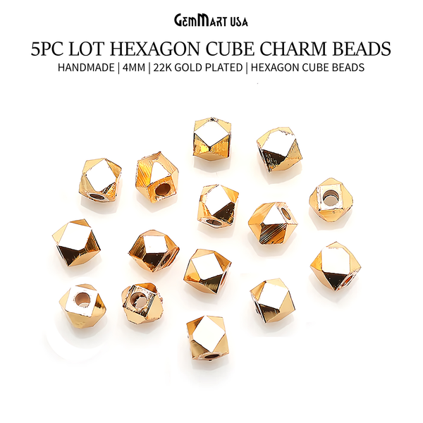 5pc Lot Hexagon Cube...