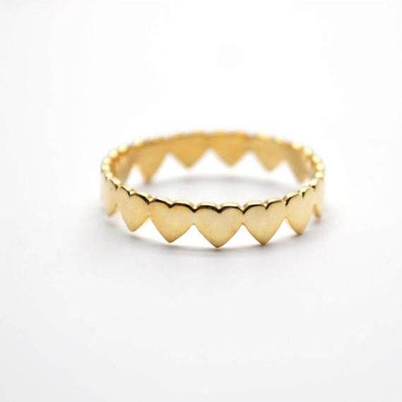 Minimalistic Stylish Stackable Delicate Band Ring - Ring Size 7US - GemMartUSA