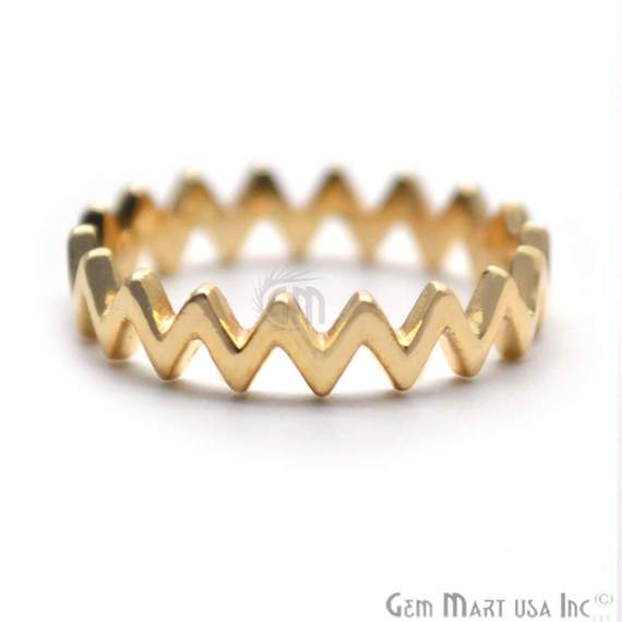 Minimalistic Stylish Stackable Delicate Band Ring - Ring Size 7US - GemMartUSA