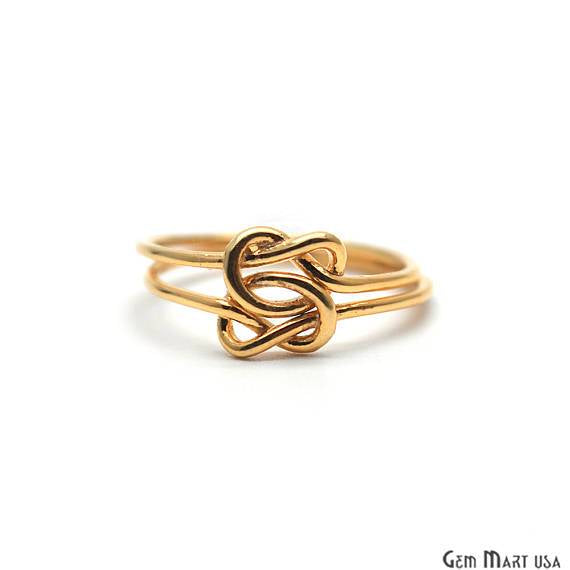 Minimalistic Stylish Stackable Delicate Band Ring - Ring Size 7US - GemMartUSA