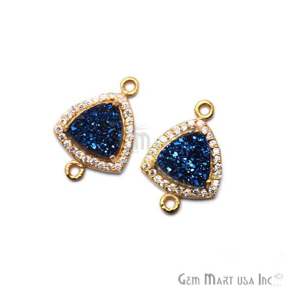 Druzy With Cubic Zircon...