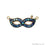 Masquerade Mask Charm Pendant, 28x10mm Mardi Gras Mask Charm