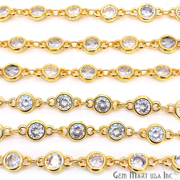 White Zircon Round Shape...