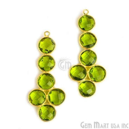 DIY 46x18mm Gold Plated Gemstone Bezel Component (1pc)