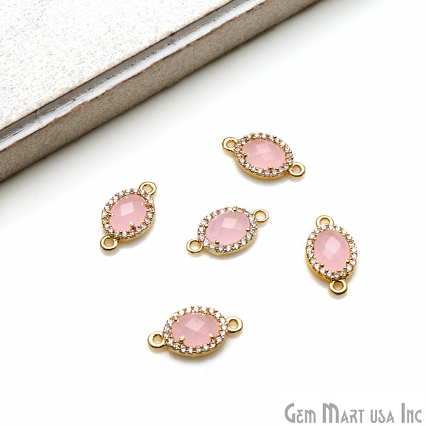 Oval 7x5mm Gold Prong...