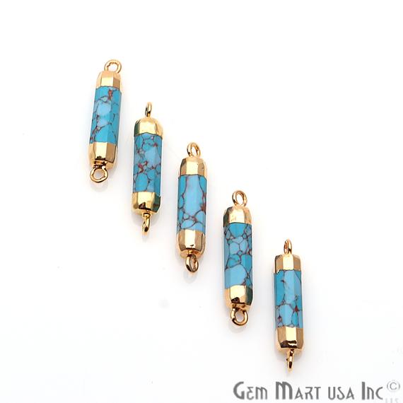 gemstone connector beads, gemstone connector pendant