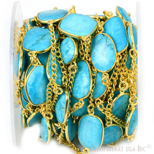 Turquoise Mix Shape 10-15mm...