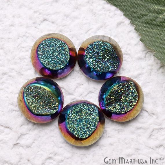 Window Druzy Cabochon 14mm...