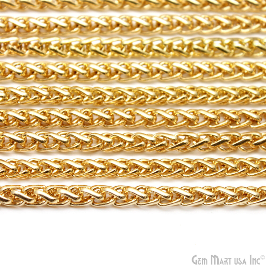 Gold Motor Link Chain, 5.75x8mm Gold Motor Finding, Necklace Chain, Gold Motor Chain, Finding Link Chain