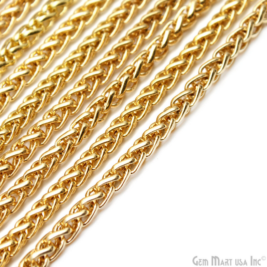 Gold Motor Link Chain, 5.75x8mm Gold Motor Finding, Necklace Chain, Gold Motor Chain, Finding Link Chain