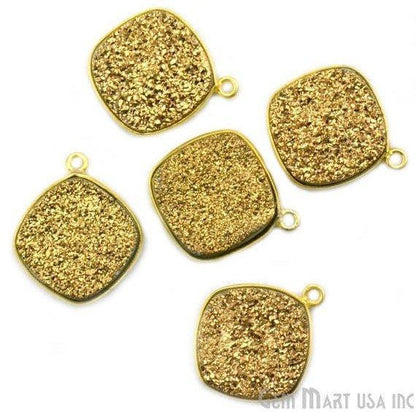 druzy connector beads, druzy connector