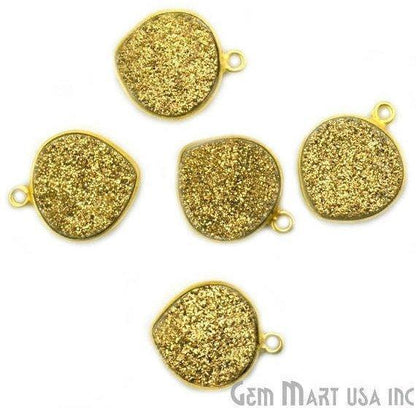 druzy connector beads, druzy connector