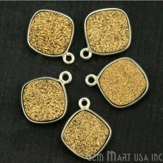 druzy connector beads, druzy connector