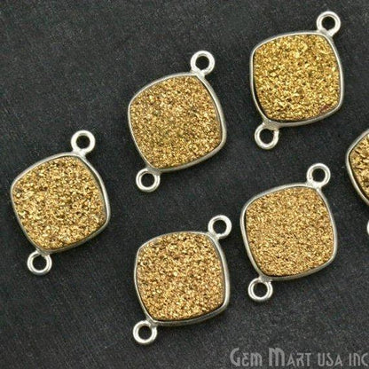 druzy connector beads, druzy connector